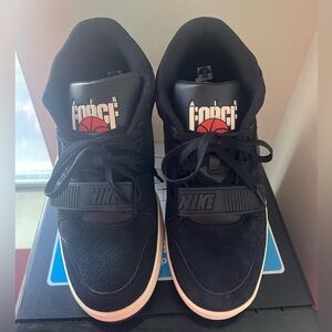 Nike Air Men  Black and White Sneakers